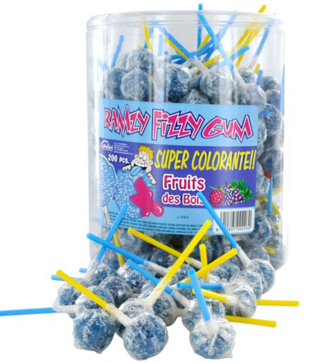 sucette goût fruits des bois