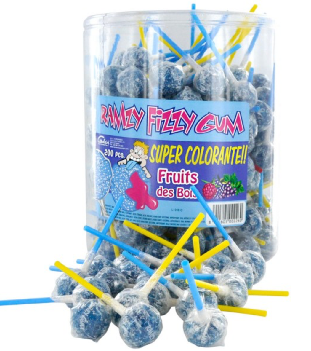 sucette goût fruits des bois