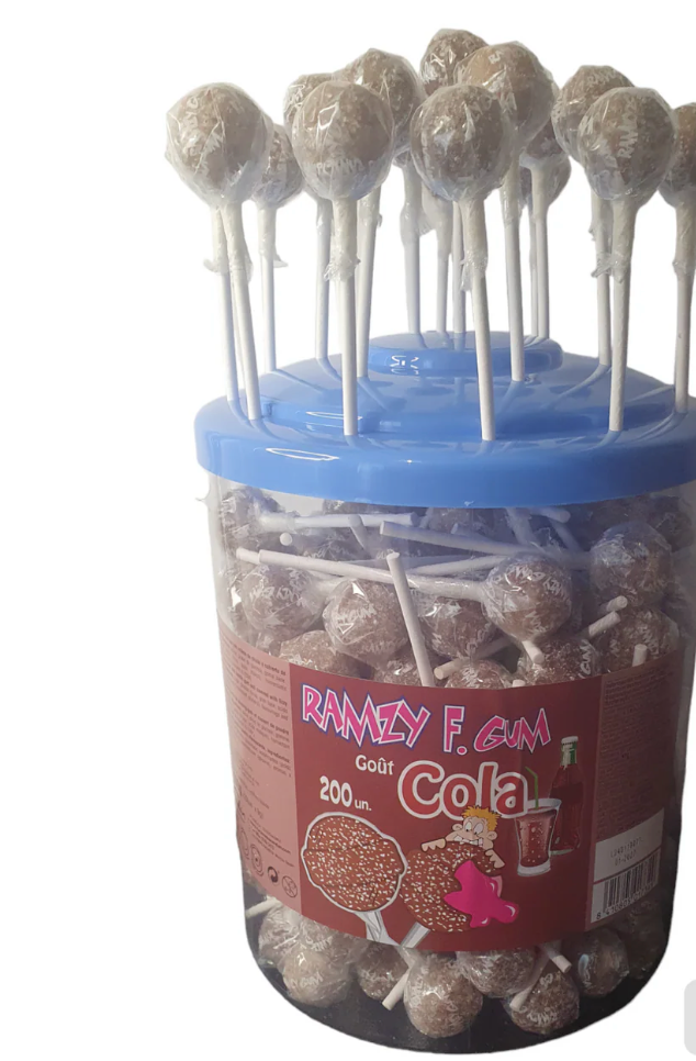 sucette goût coca