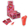 sucette pied goût fraise ( sucette + poudre)
